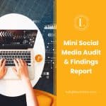 Ask me about my Mini Social Media Audit